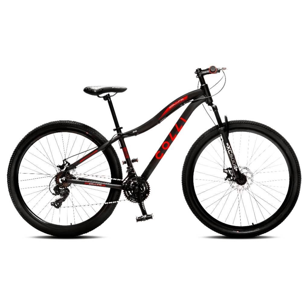 Bicicleta Aro 29 Colli Saphira Câmbio Traseiro Shimano Preto