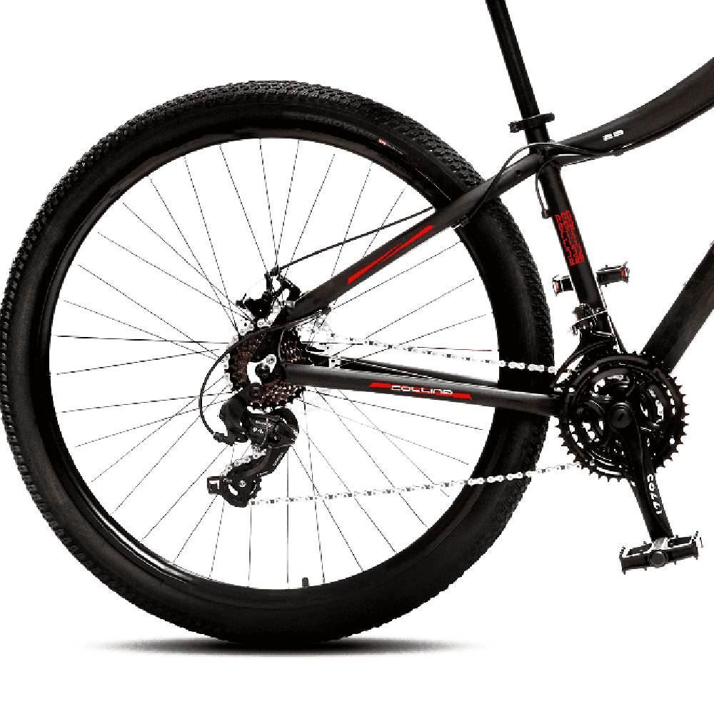 Bicicleta Aro 29 Colli Saphira Câmbio Traseiro Shimano Preto