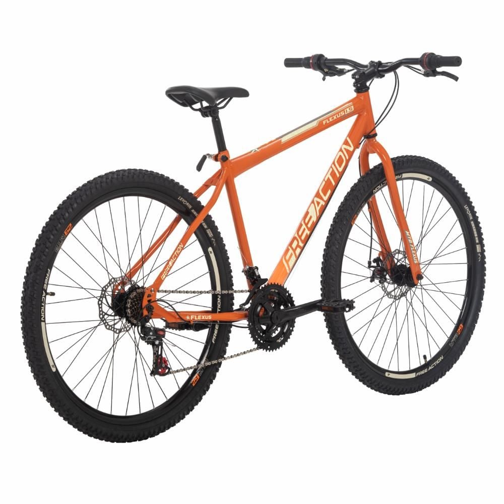 Bicicleta Aro 29 Free Action Flexus 1.5 Mtb 21V Disk-Brake Laranja - LARANJA