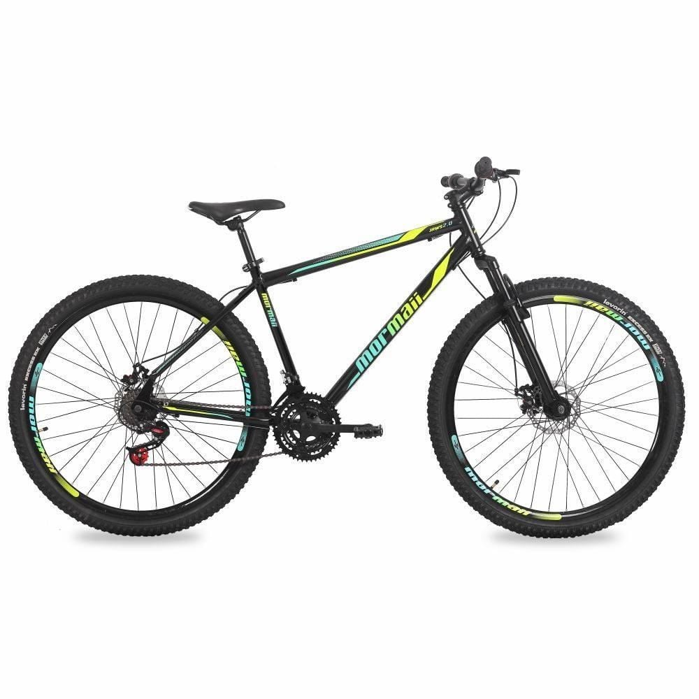 Bicicleta Aro 29 Jaws 2.0 Disk Brake Mormaii - Preta