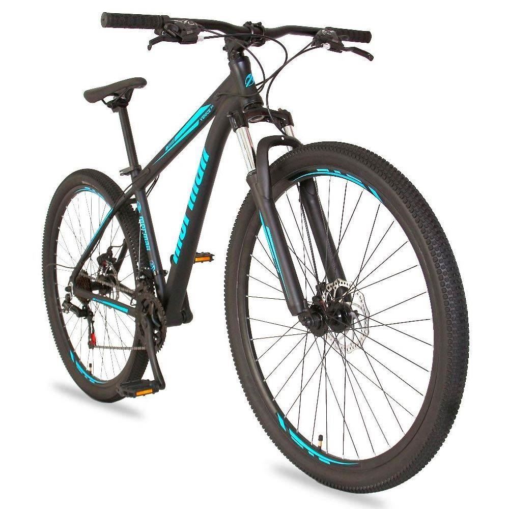 Bicicleta Aro 29 Venice 3.0 Disk Brake Mormaii Grafite E Azul - Mormaii