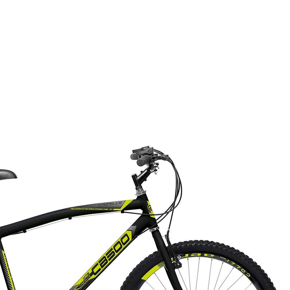 Bicicleta Colli Aro 26 Aero 18V Aço Carbono Cb 500 - Preto Fosco