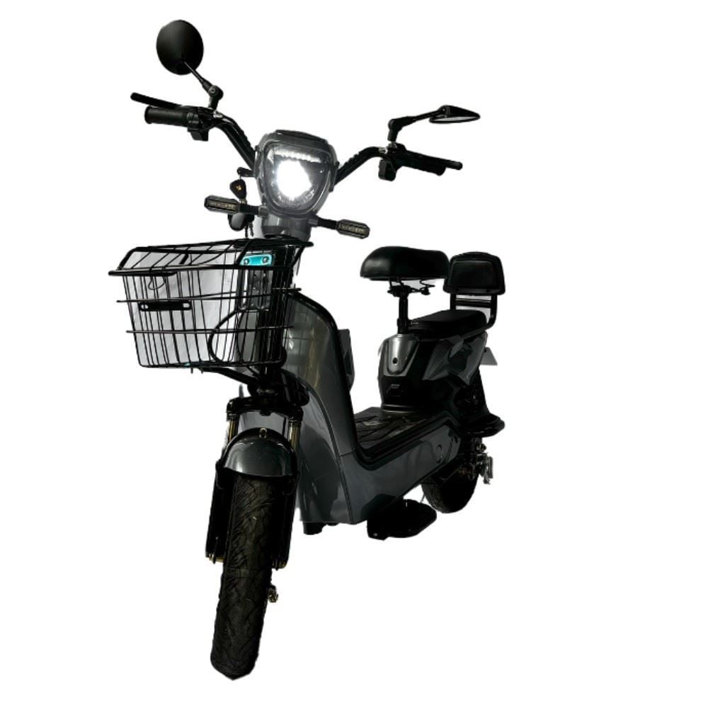 Bicicleta Elétrica Primar Bike 07 500W 48V - Cinza