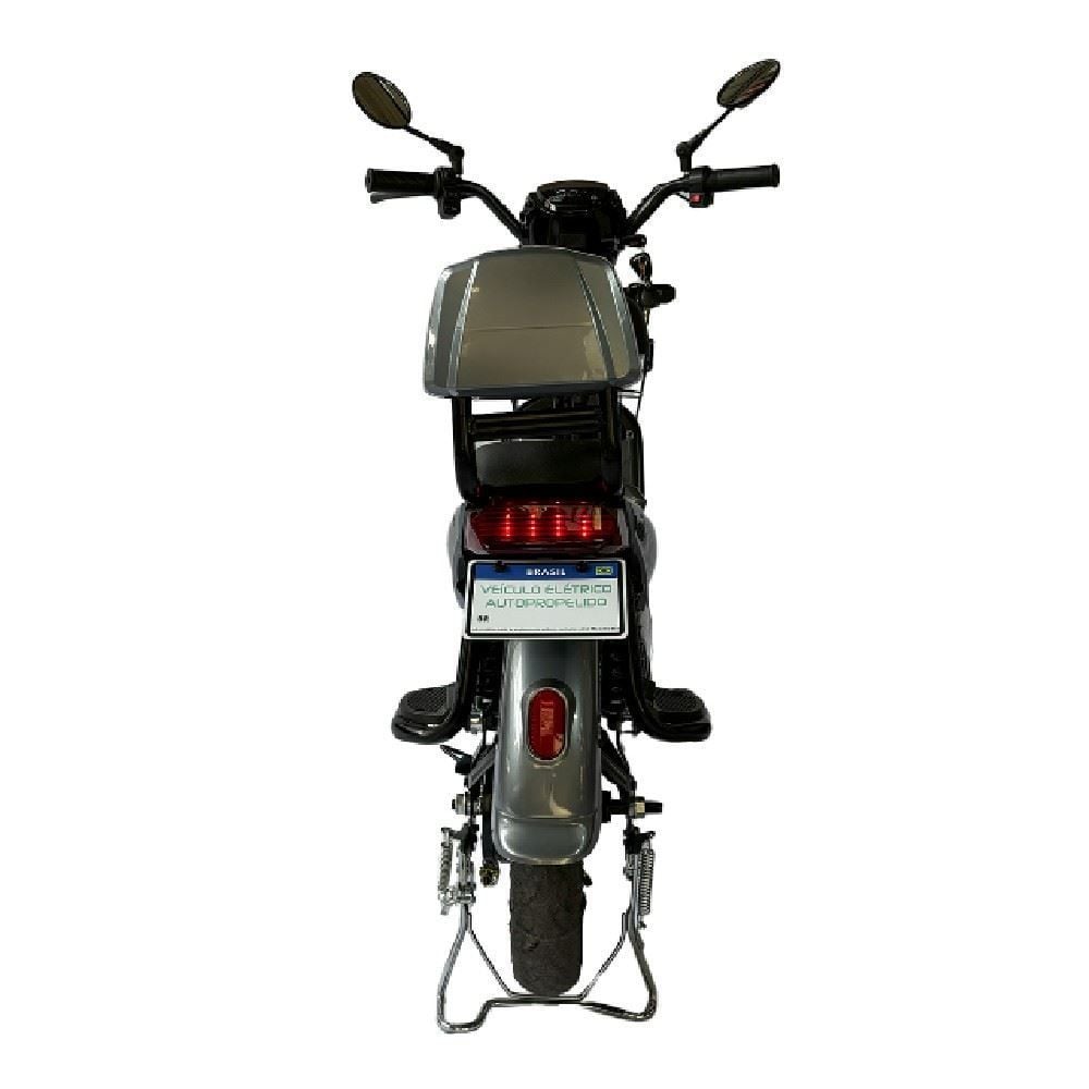 Bicicleta Elétrica Primar Bike 07 500W 48V - Cinza