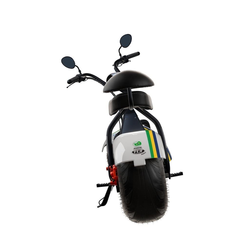 Bicicleta Elétrica Tui Motors 1000W com Bateria 60V - Branco