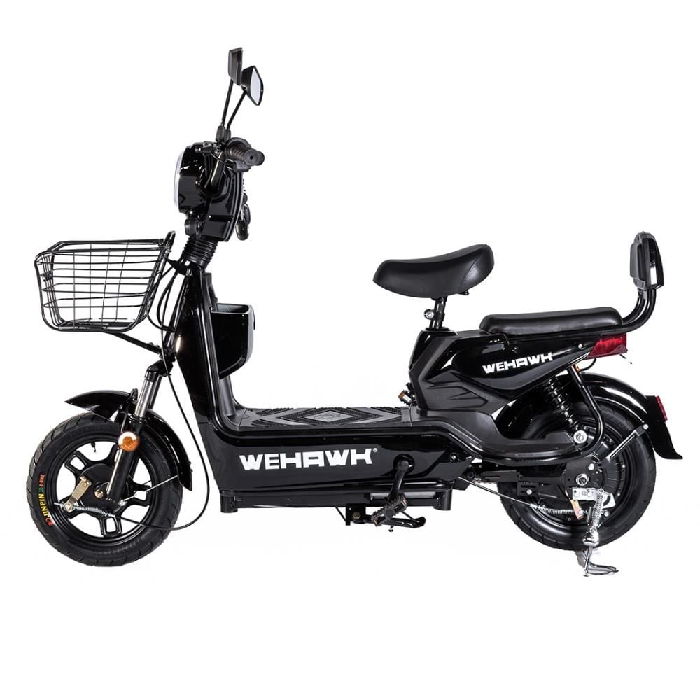 Bicicleta Elétrica Wehawk Basket Wx-03 500W com Bateria 48V Preta - 189964