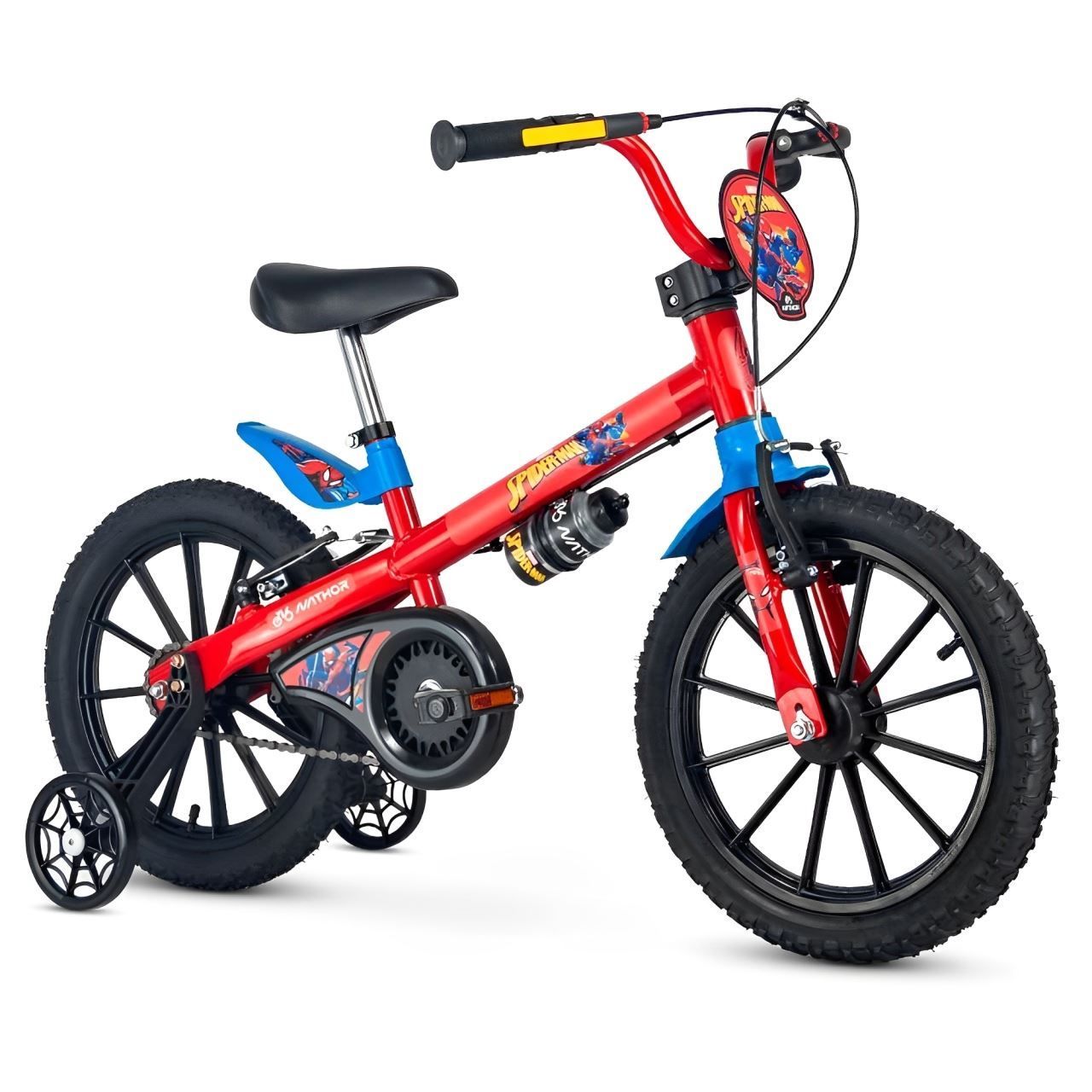Bicicleta Infantil Aro 16 Homem Aranha Nathor - 101250160003