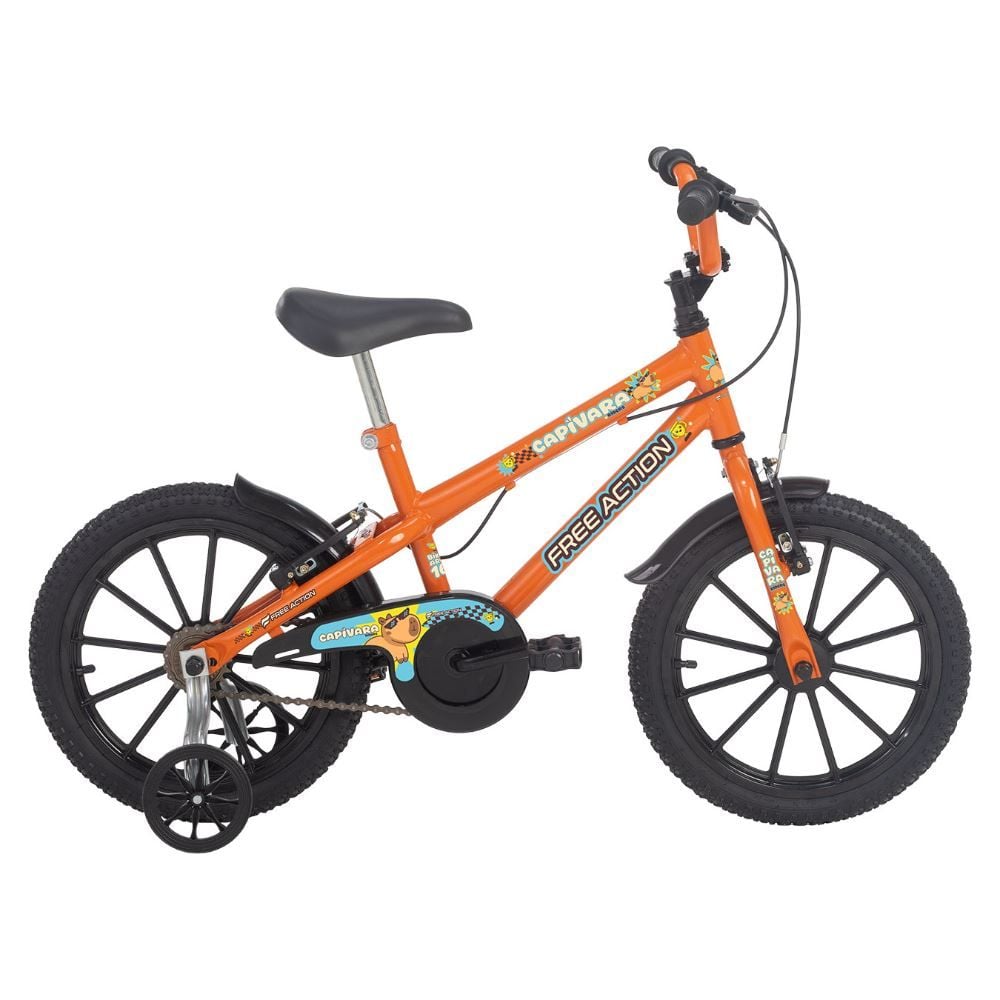 Bicicleta Infantil Aro 16 Mtb Masculino Soft Capivara - Free Action