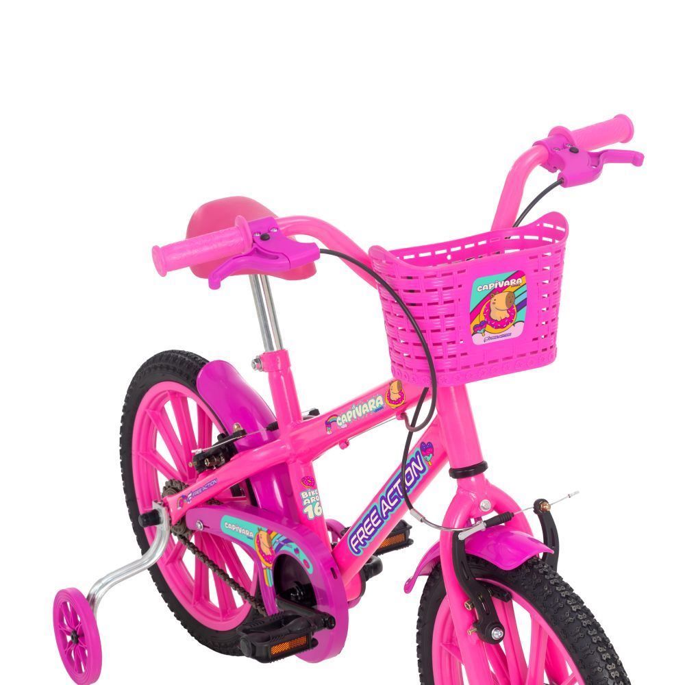 Bicicleta Infantil Aro 16 Mtb Soft Capivara - Free Action