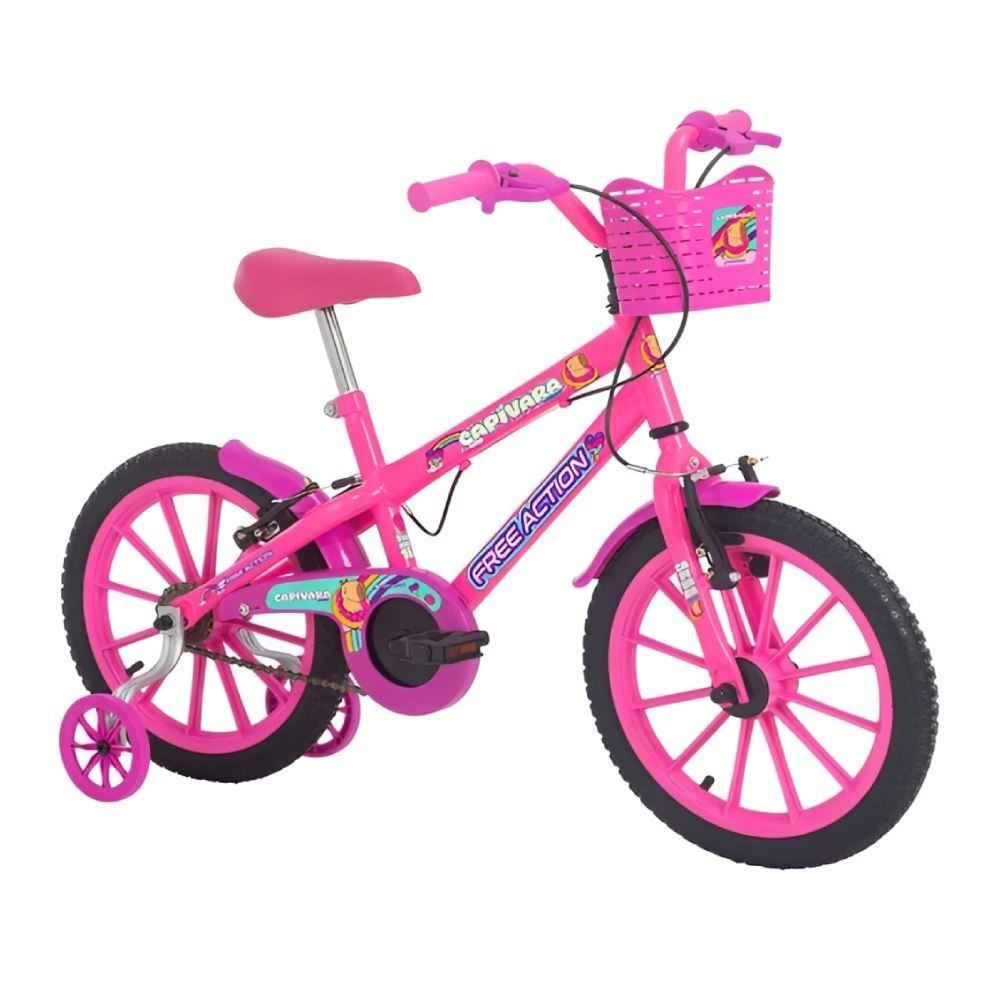 Bicicleta Infantil Aro 16 Mtb Soft Capivara - Free Action