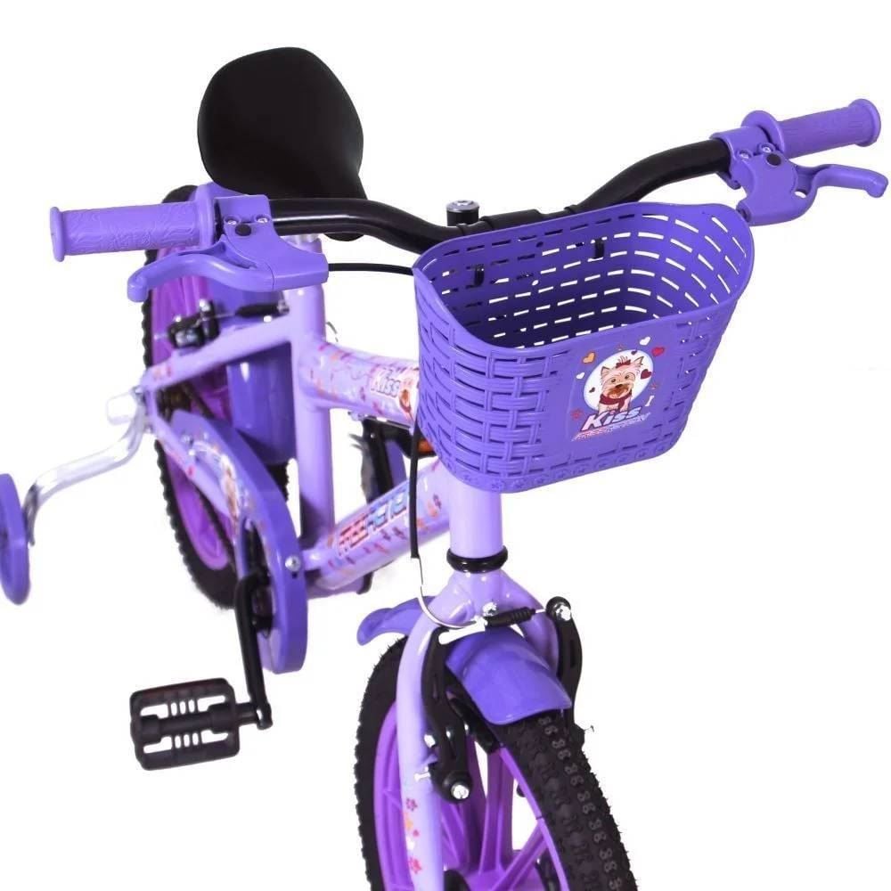 Bicicleta Infantil Fem Lilas Free Action - 302070104180156