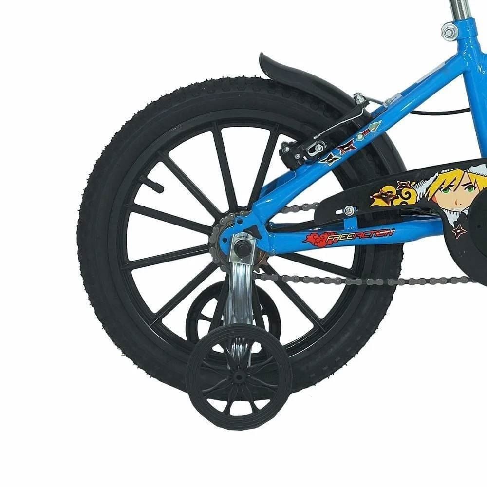 Bicicleta Infantil Aro 16 Joy Free Action - Azul
