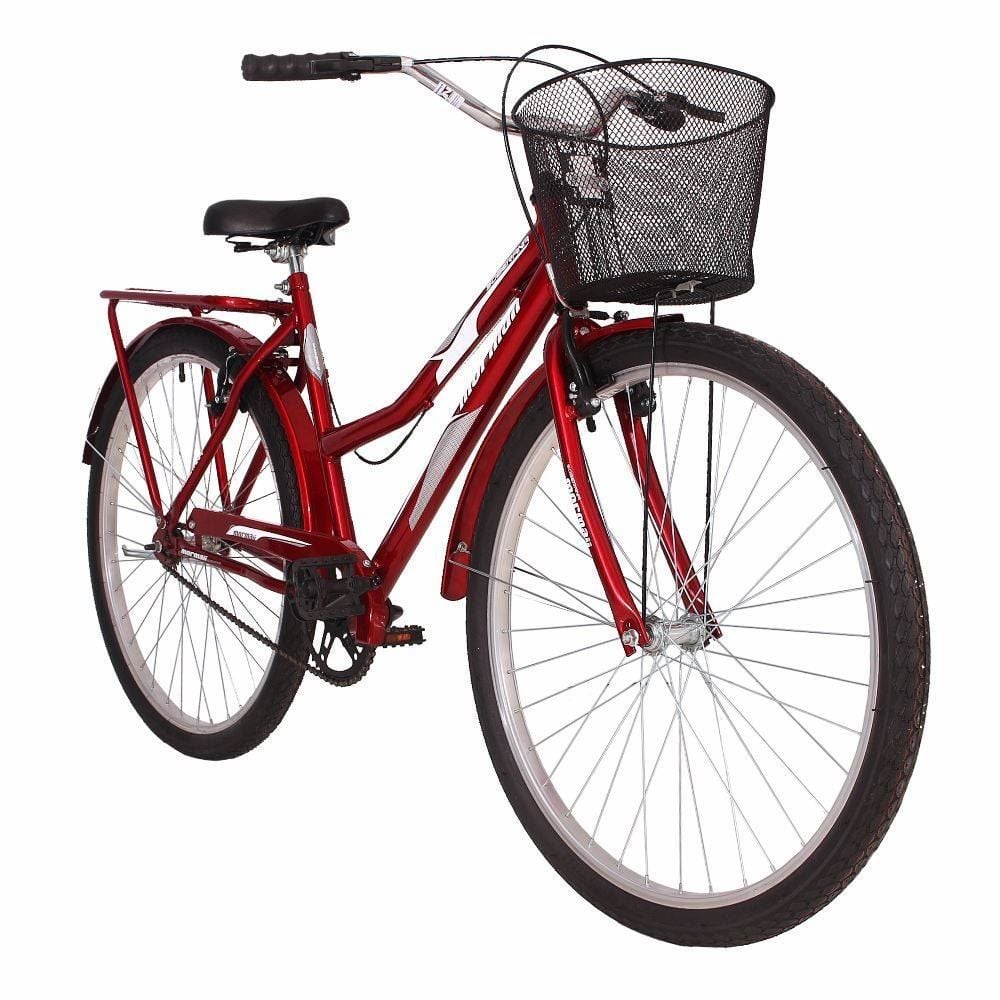 Bicicleta Mormaii Aro 26 Soberana 1V Brake - Vermelho