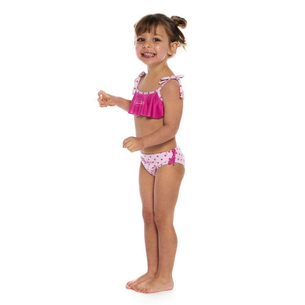 Biquíni 1 A 3 Anos Com Babados Mormaii