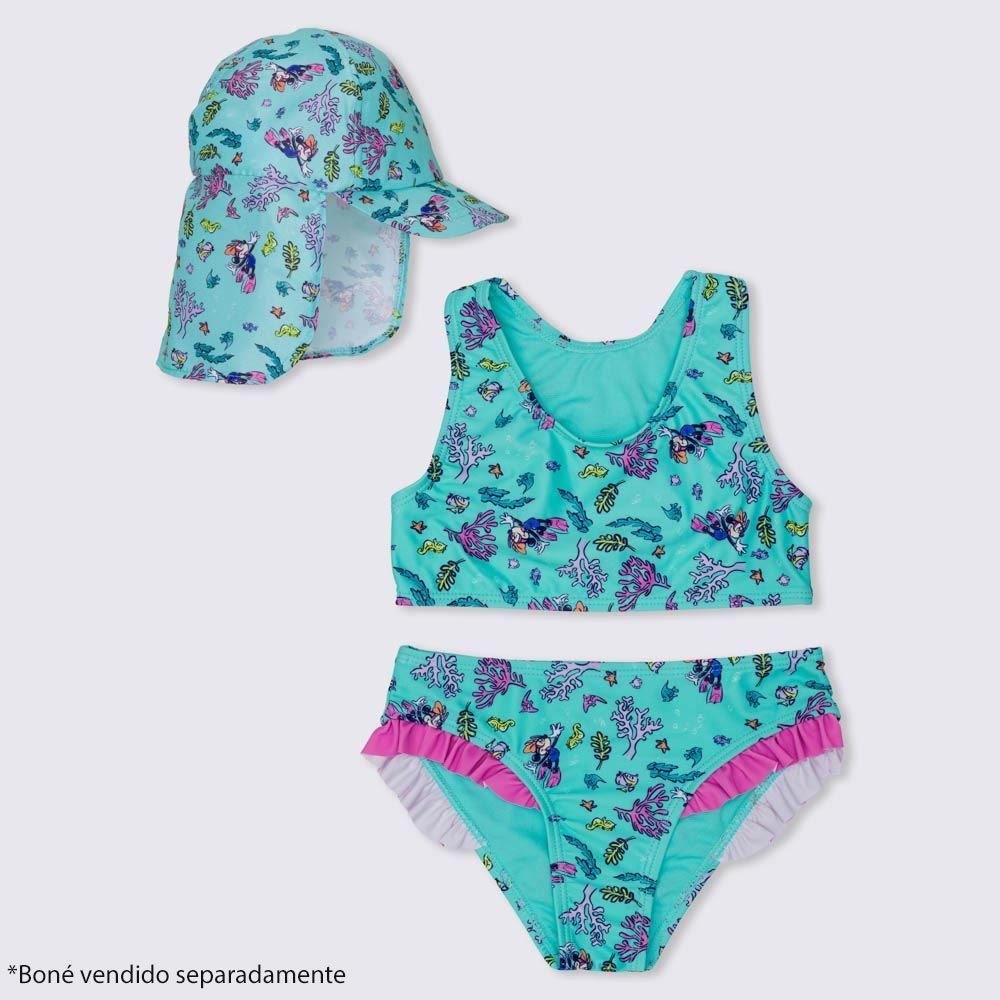 Biquíni 1 a 3 anos Conjunto Minnie Disney