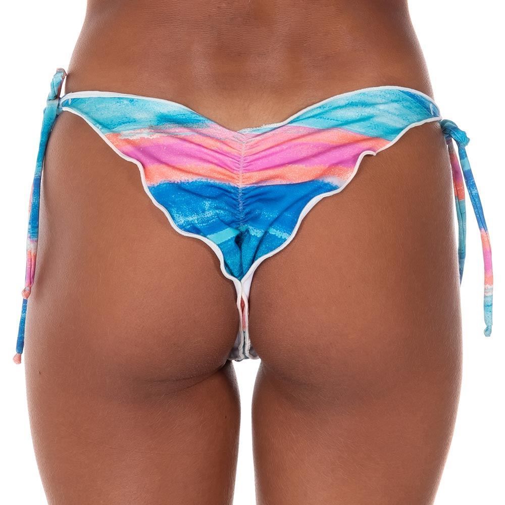 Biquíni Parte de Baixo com Frufru Nonoai Beach