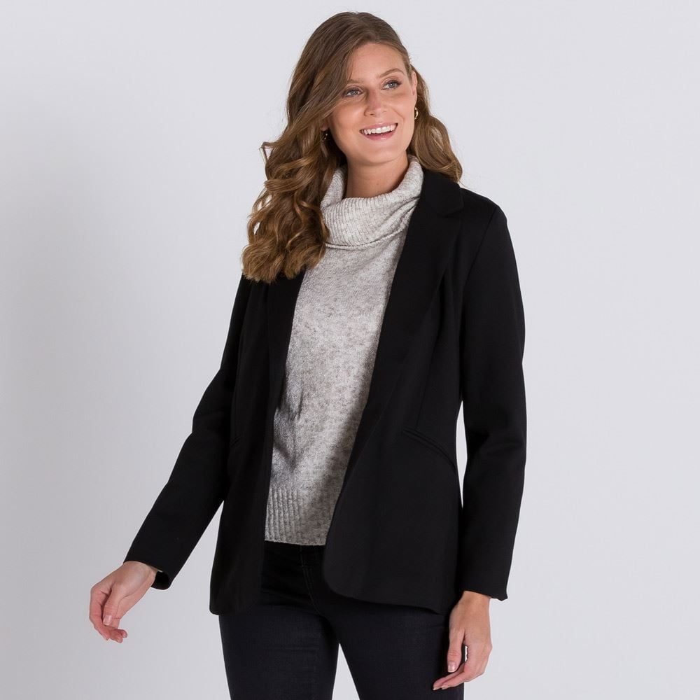 Blazer Alfaiataria com Botão Patrícia Foster