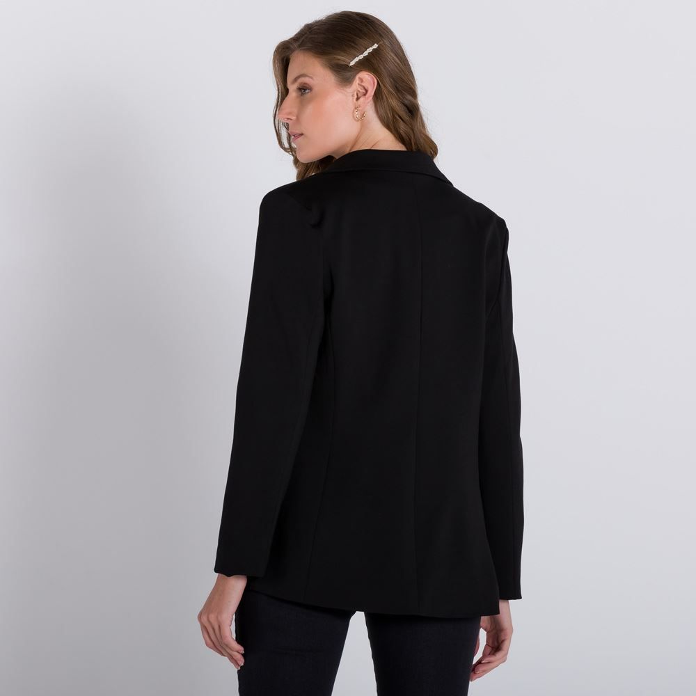 Blazer Alfaiataria com Botão Patrícia Foster