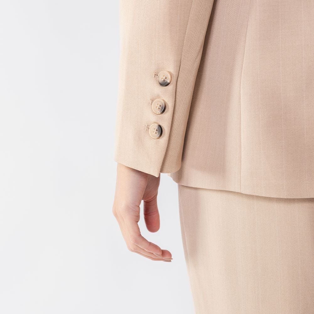 Blazer Feminino Alongado Com Ombreiras Patricia Foster