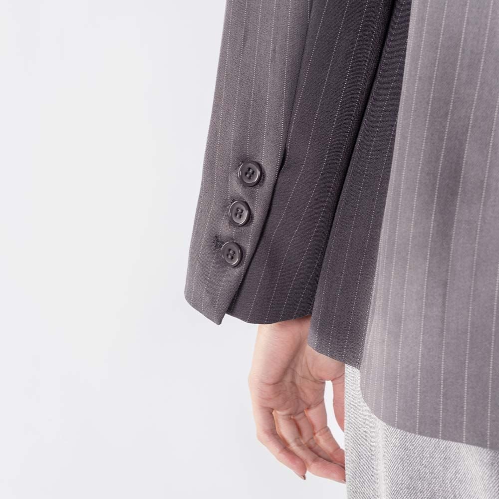 Blazer Feminino Alongado Com Ombreiras Patricia Foster