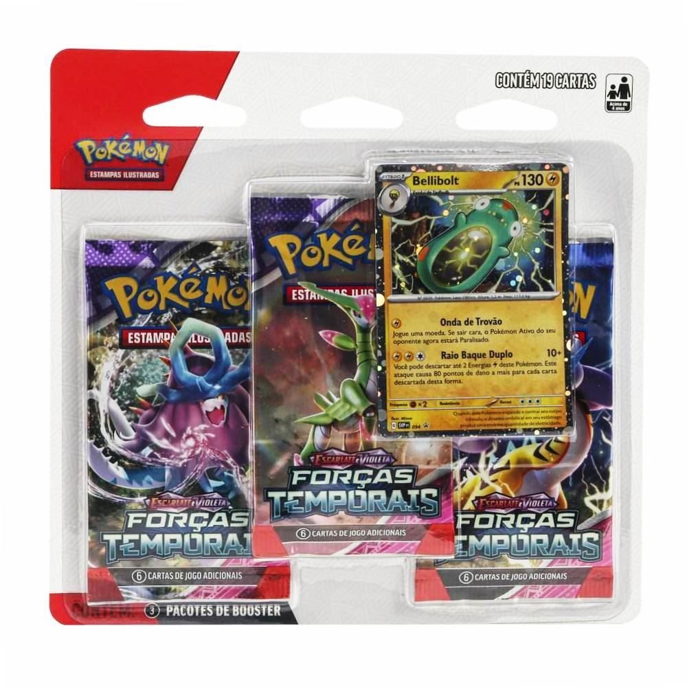 Blister Unitário Pokémon Ev 5 Blister Triplo Copag - 33972