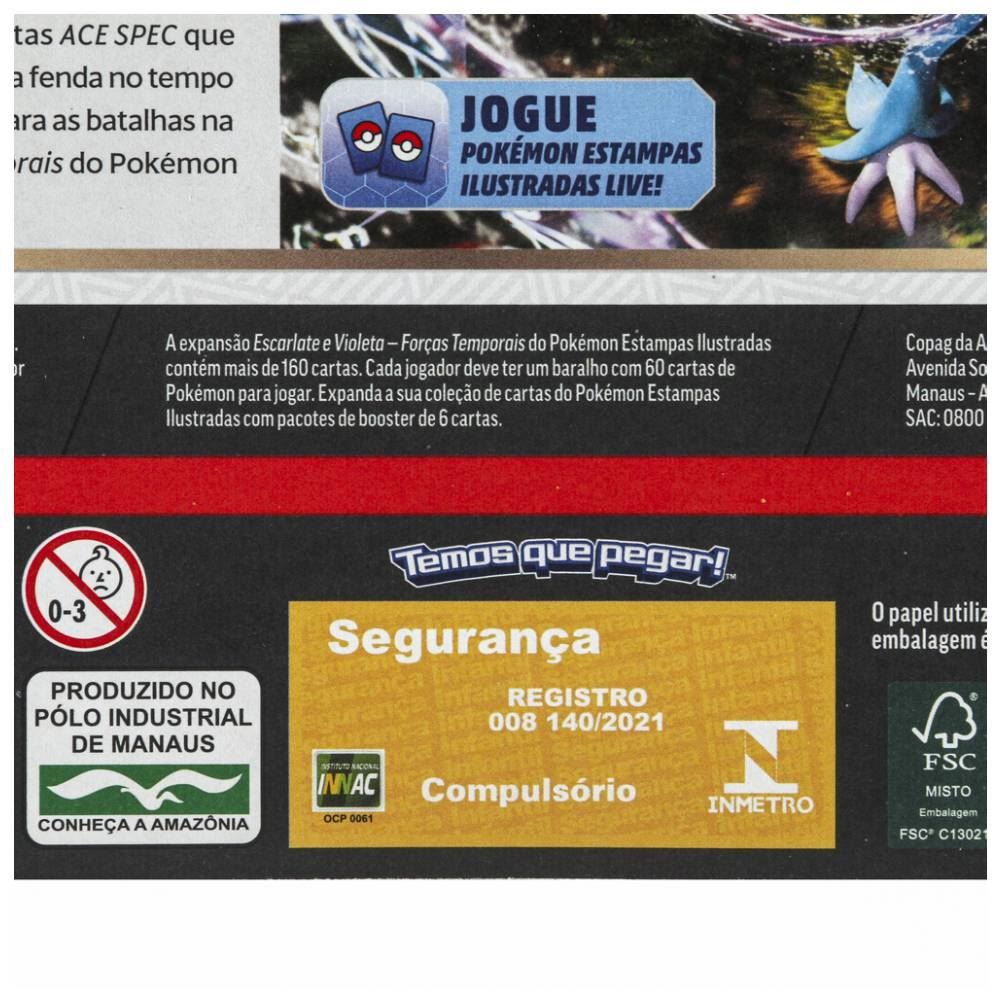 Blister Unitário Pokémon Ev 5 Blister Triplo Copag - 33972