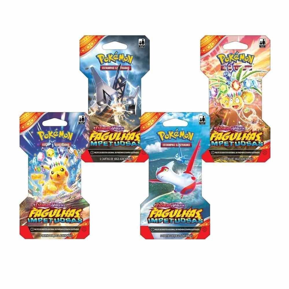 Blister Unitário Pokemon Ev 8 Fagulhas Impetuosas Copag - Sortidos