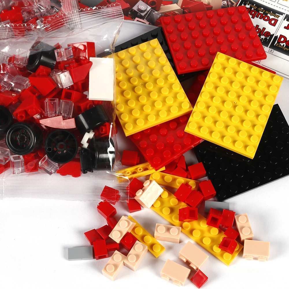Blocos de Montar 6 em 1 Ônibus 1000 Peças Havan Toys - HBR0984