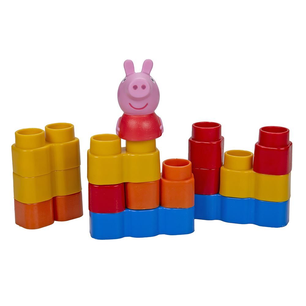 Blocos De Montar Fofo Peppa Pig Elka - 1179