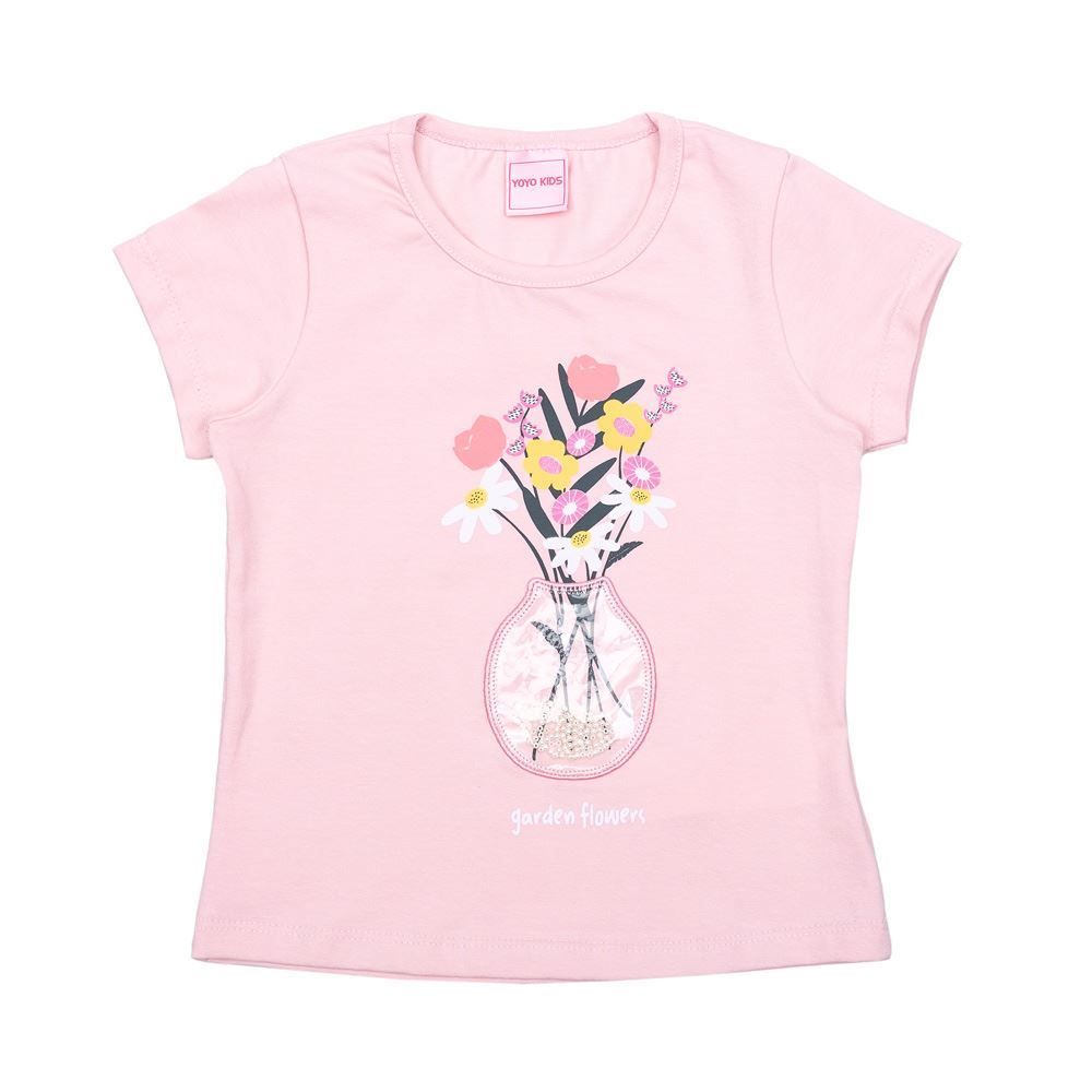 Blusa 1 a 3 Anos com Aplicação Frontal Yoyo Kids