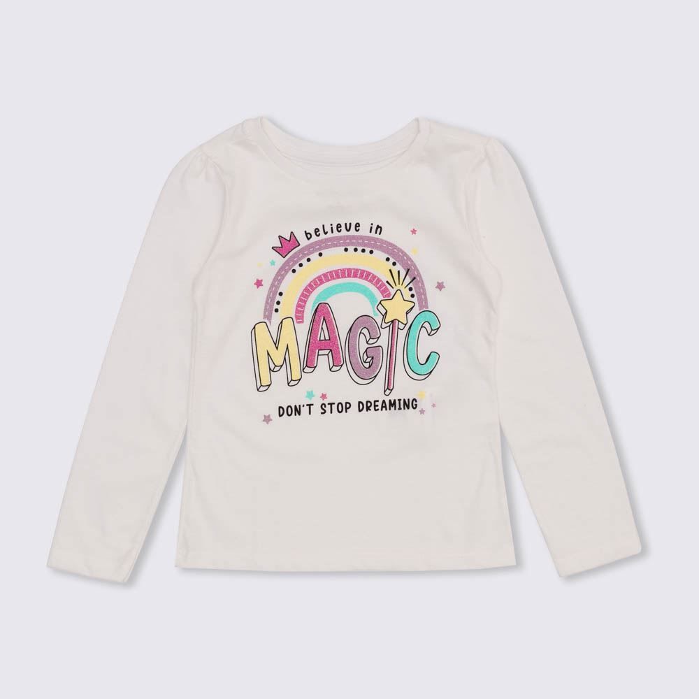 Blusa 1 a 3 anos M/Malha Magic Yoyo Kids
