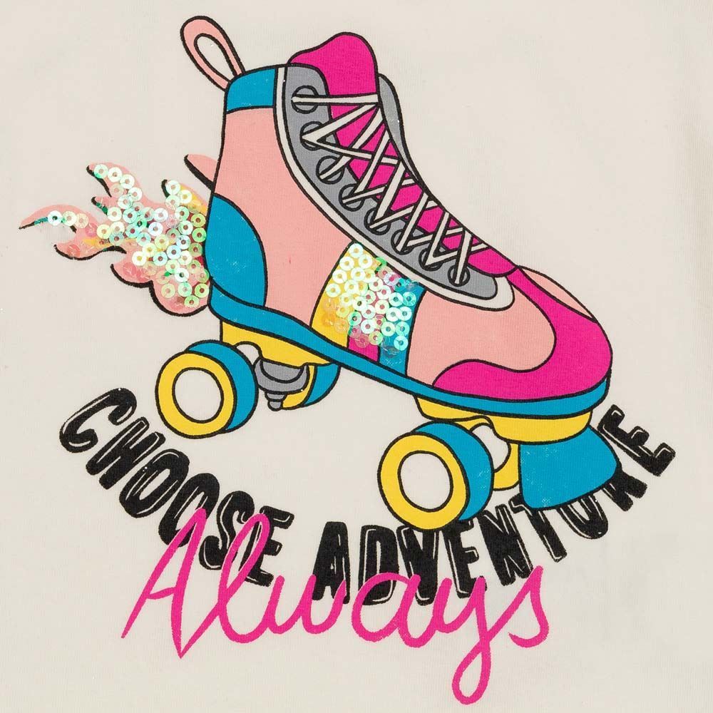 Blusa 1 a 3 anos Malha Patins Choose Yoyo Kids