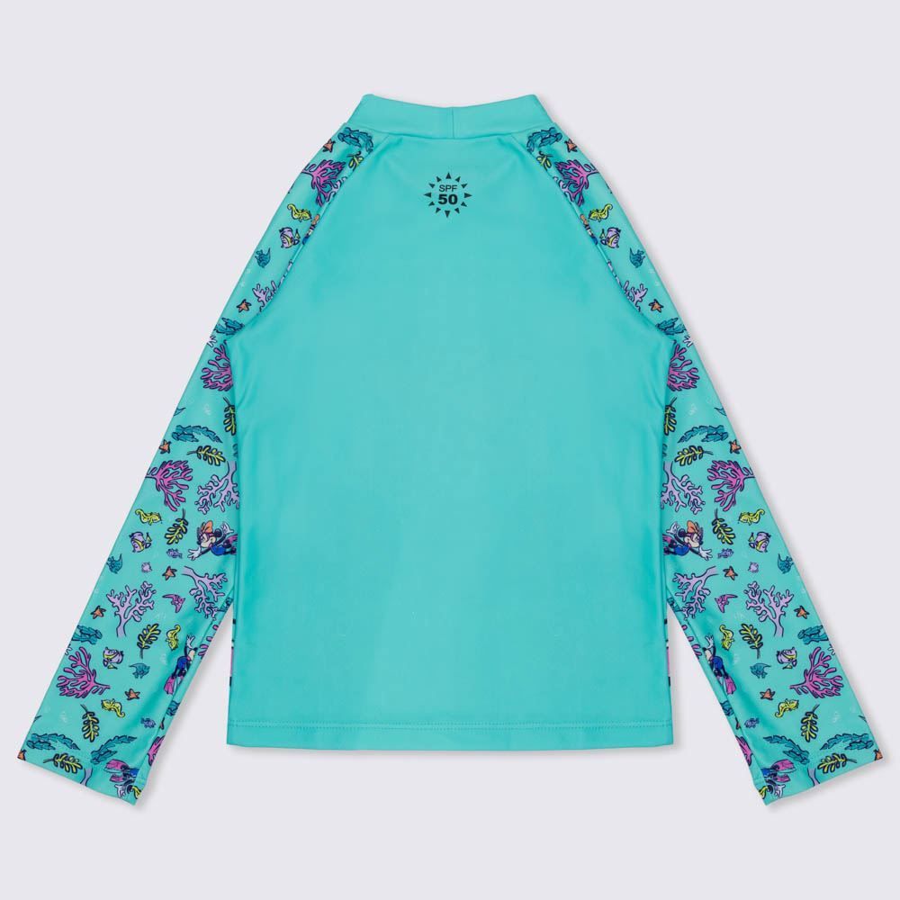Blusa 1 a 3 anos UV Minnie Mergulho Disney