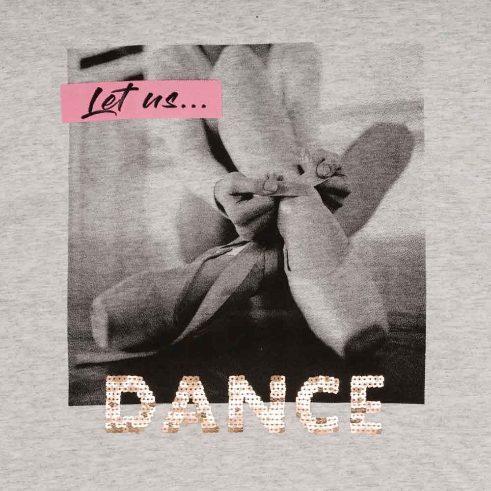 Blusa 12 a 16 anos Dance Lantejoulas Marmelada