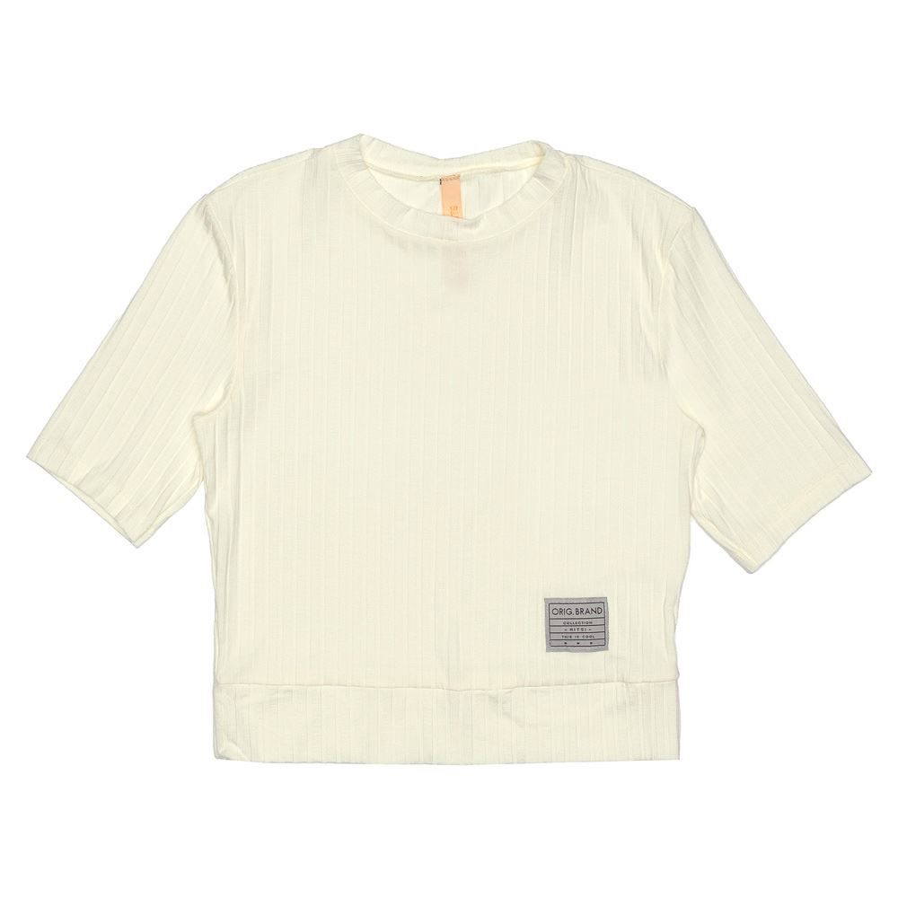 Blusa 12 a 16 anos Malha Canelada Alakazoo