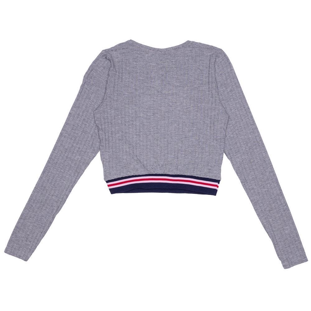 Blusa 12 a 16 anos Malha Canelada Simplify Lunender