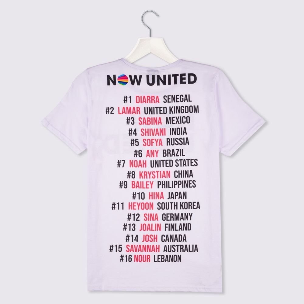 Blusa 12 a 16 anos Now United