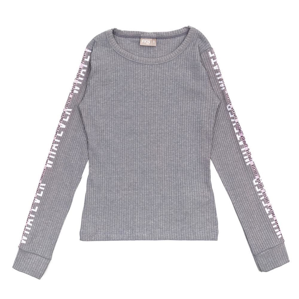 Blusa 12 a 16 anos Ribana Canelada Forever Fakini