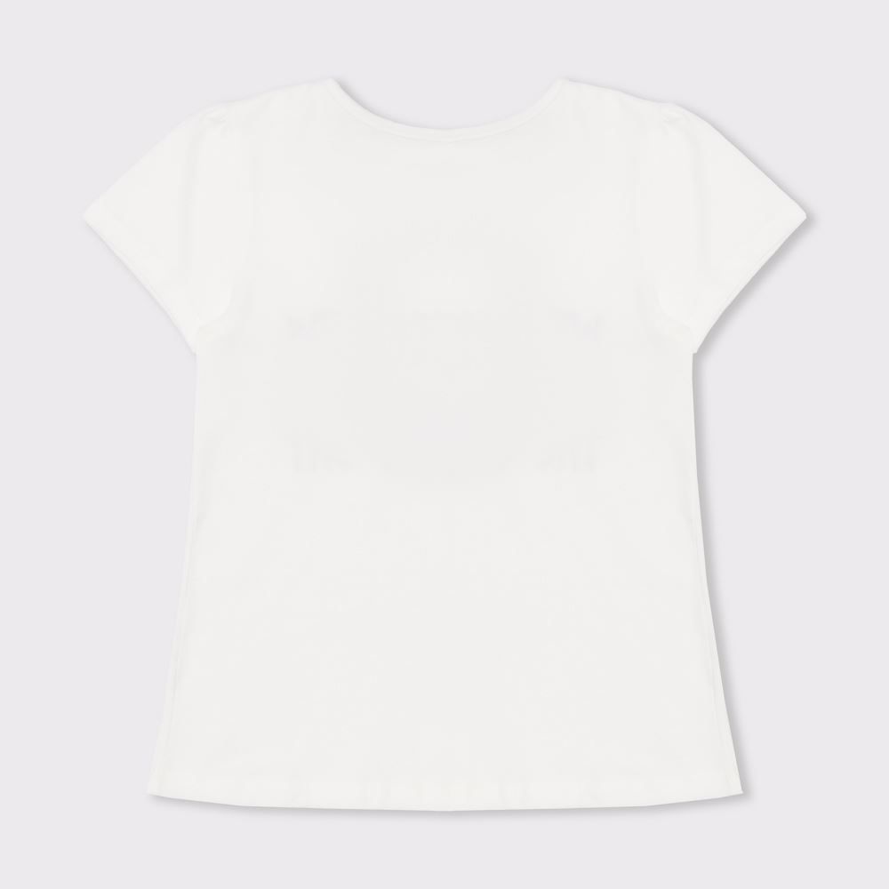 Blusa 4 a 10 anos M/Malha + Bordado Marmelada