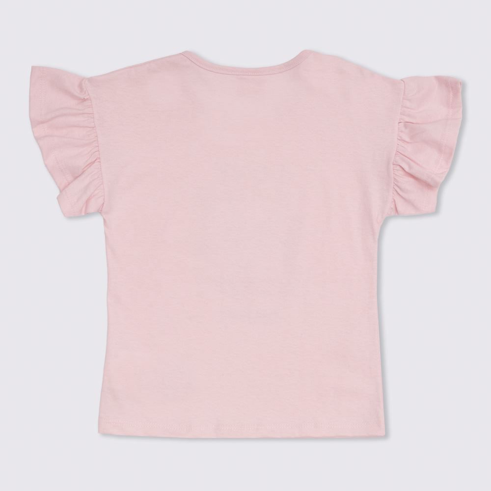 Blusa 4 a 10 anos M/Malha Balé Love Marmelada