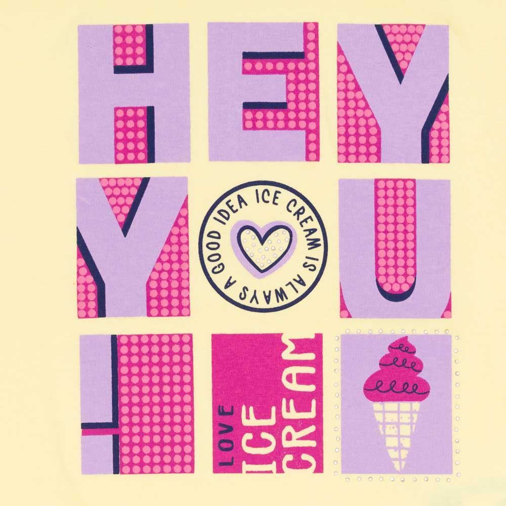 Blusa 4 a 10 anos Silk + Strass Marmelada