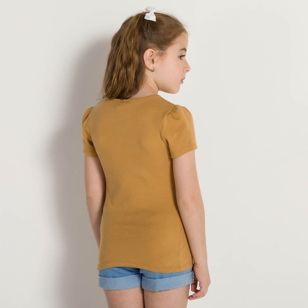 Blusa 4 a 10 anos Silk Termocolante Marmelada