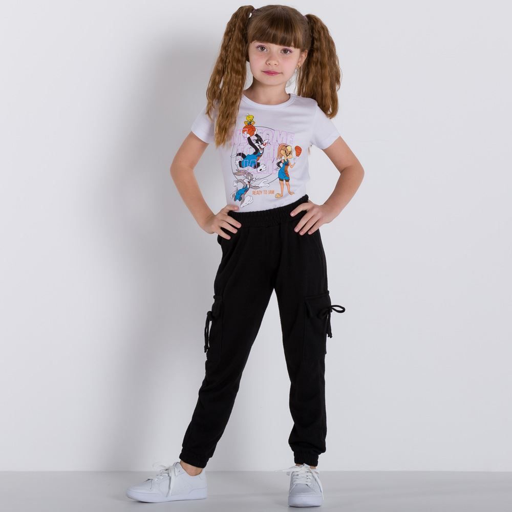 Blusa 4 a 10 anos Space Jam Time Bandup
