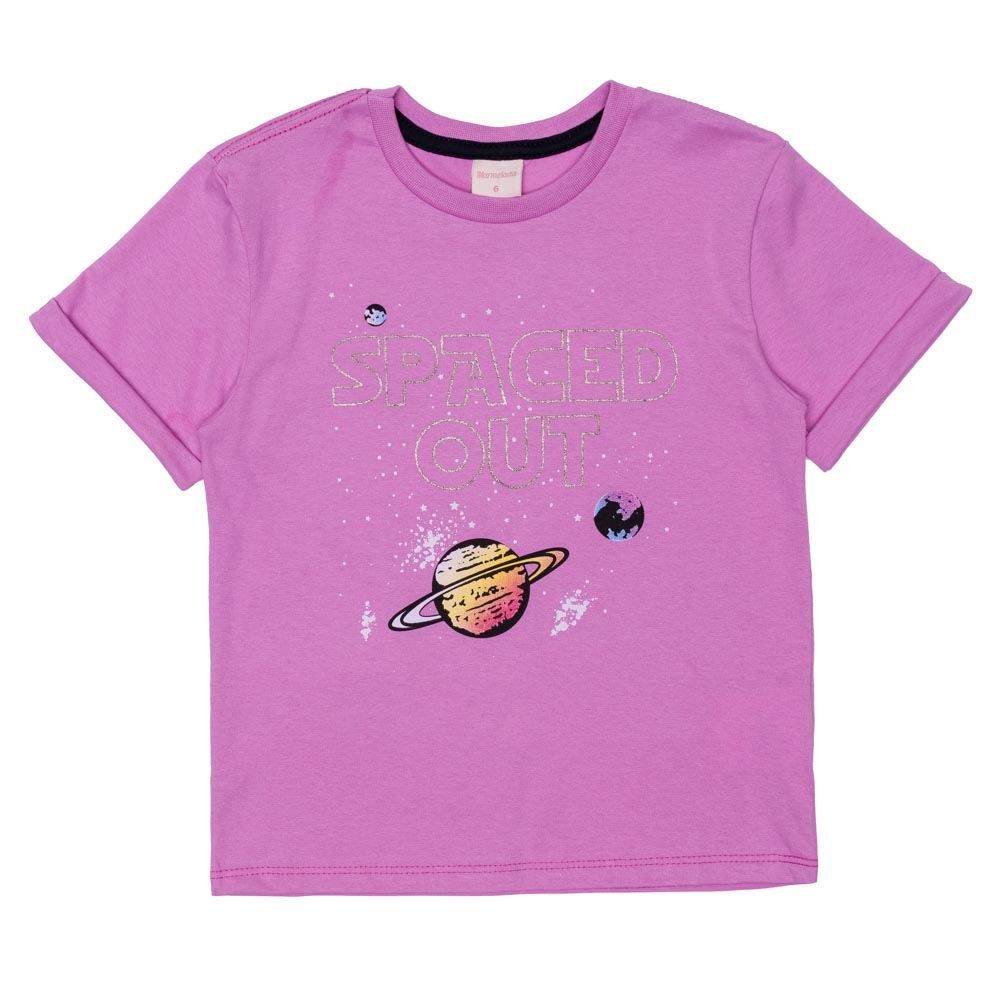 Blusa 4 a 10 anos Spaced Out Marmelada