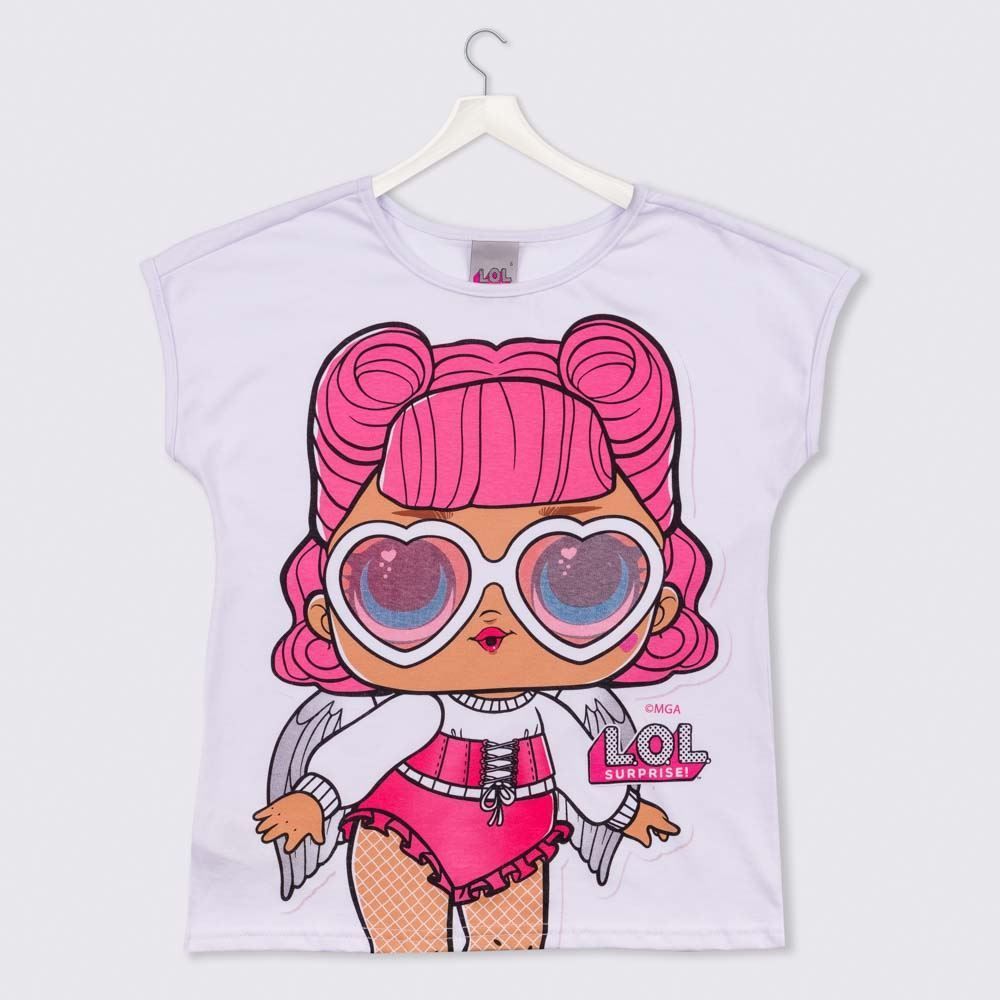 Blusa 4 a 10 anos Surprise Lol