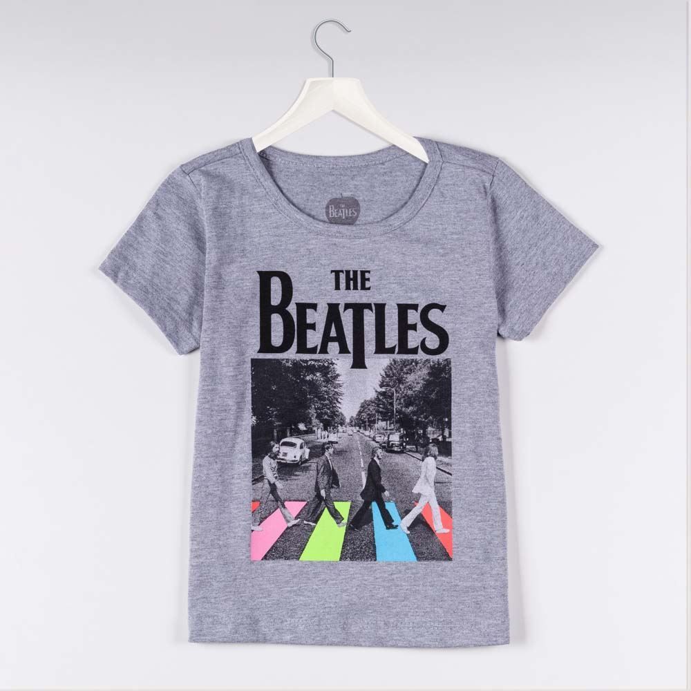 Blusa 4 a 10 anos The Beatles Colors Bandup
