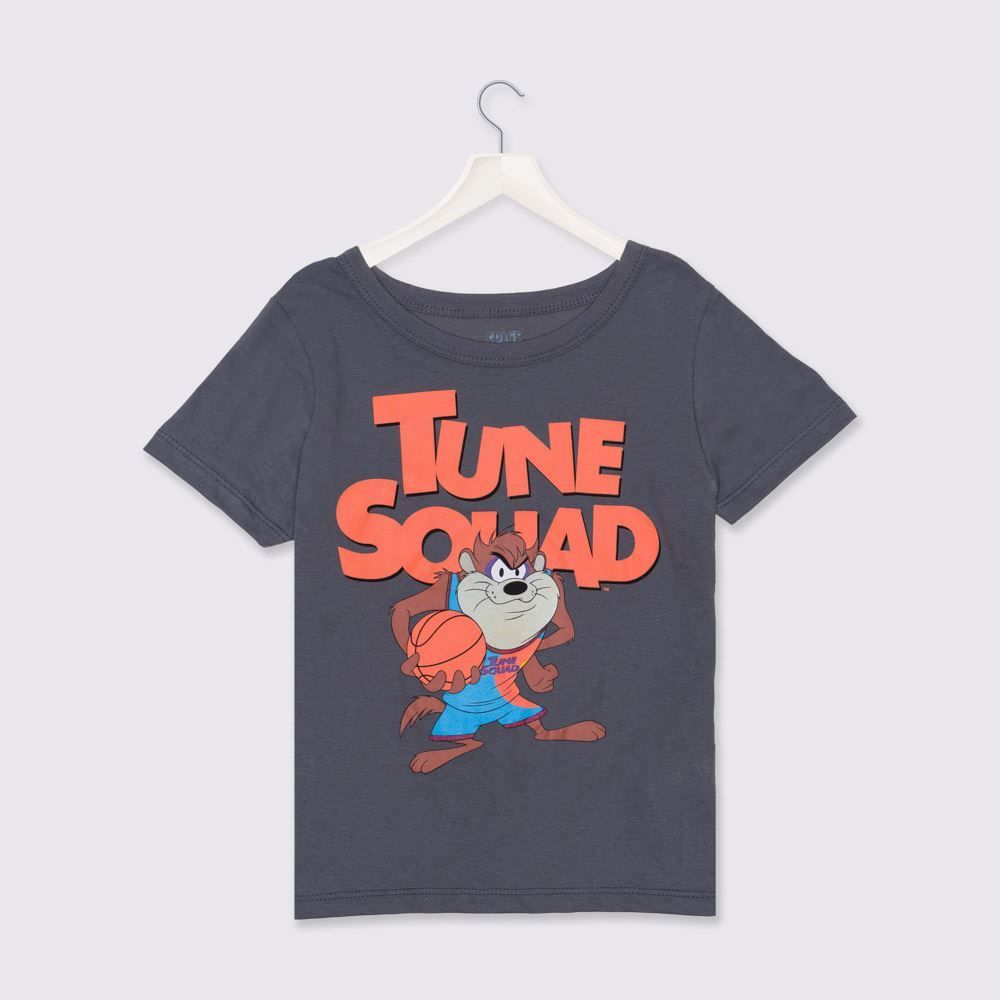 Blusa 4 a 10 anos Tune Squad Space Jam Bandup