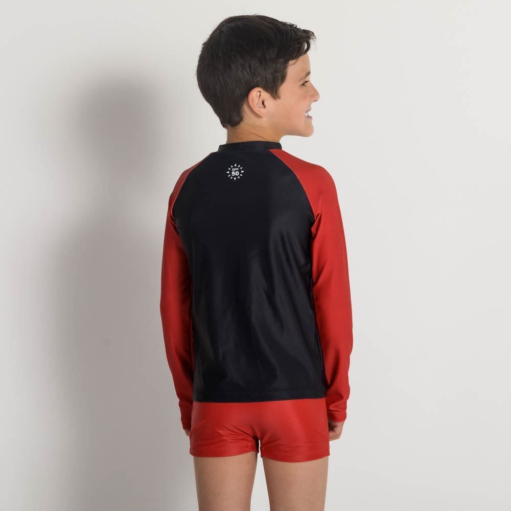 Blusa 4 a 10 anos UV Relâmpago McQueen Disney