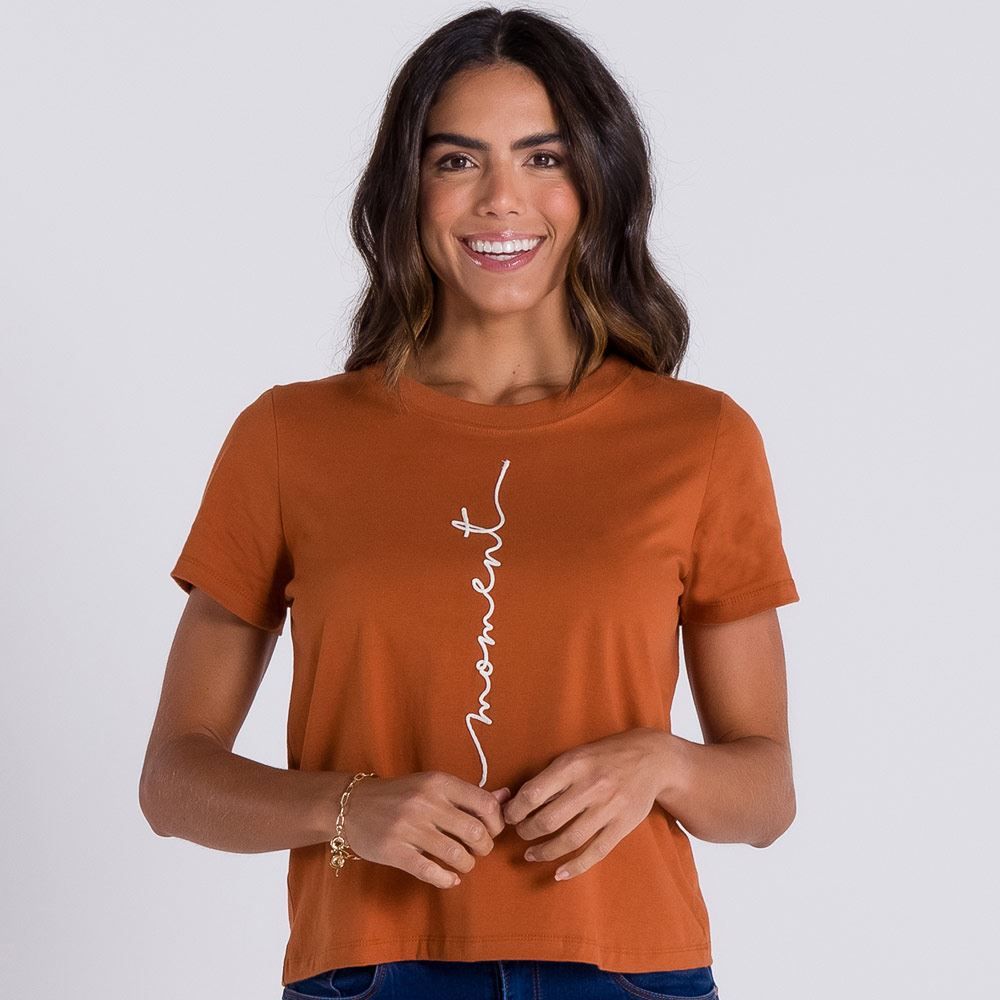 Blusa com Bordado Corda Patrícia Foster