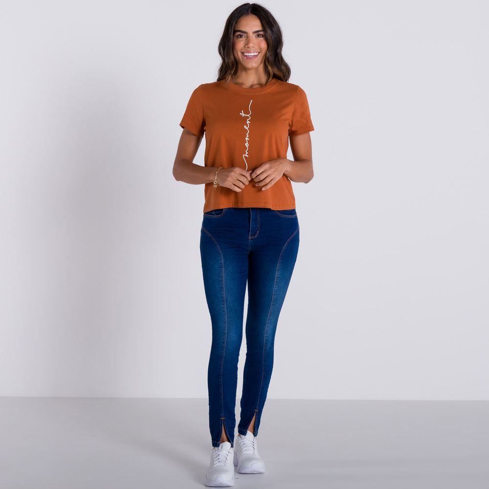 Blusa com Bordado Corda Patrícia Foster